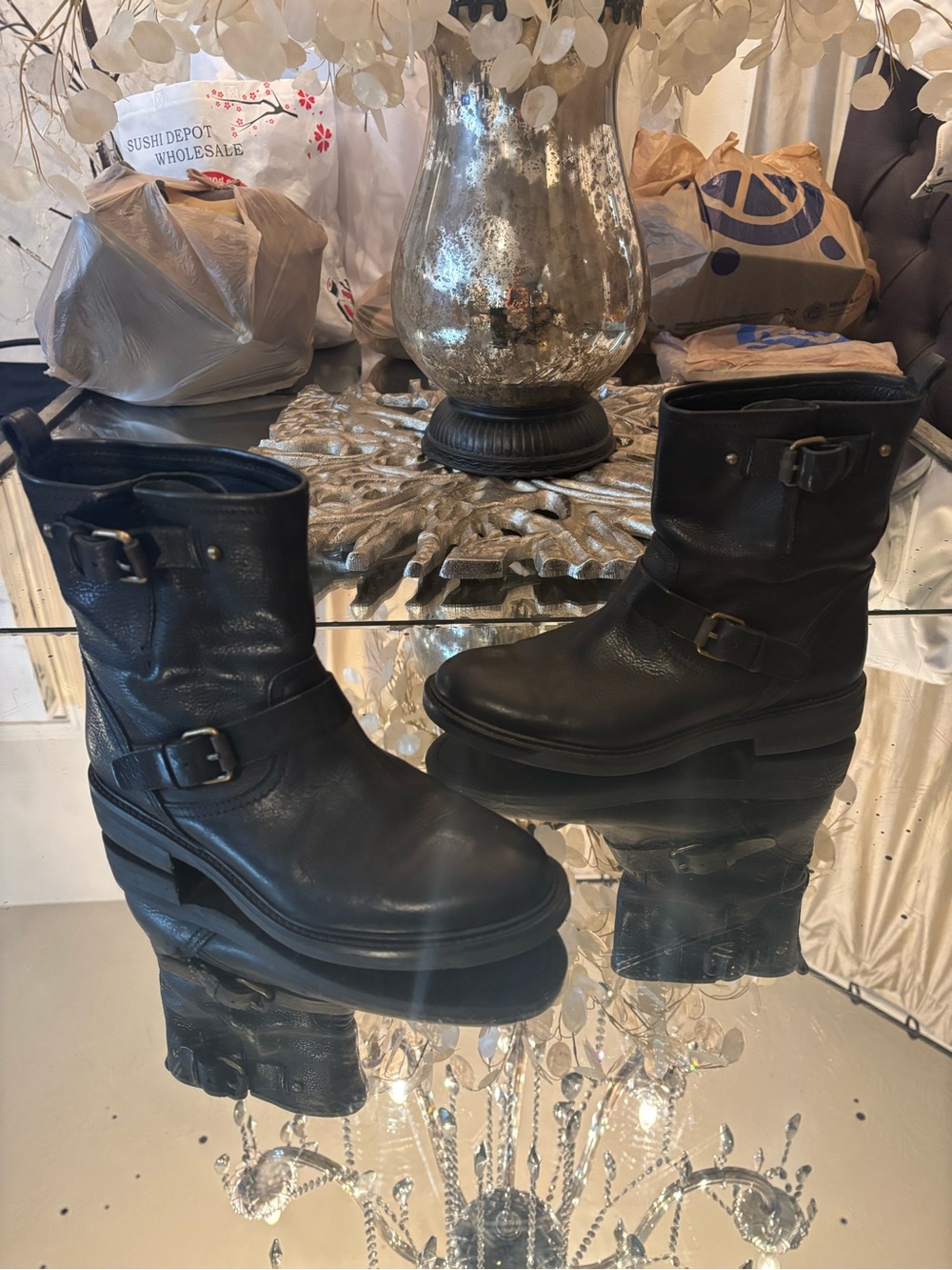 Biker boots